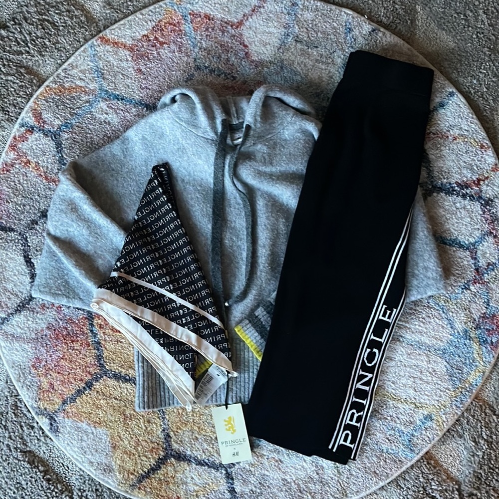 PRINGLE of SCOTLAND x H&M Sweater, Skirt, Scarf Set